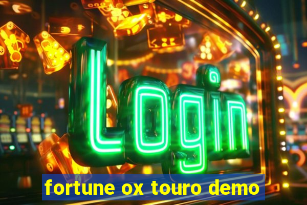 fortune ox touro demo